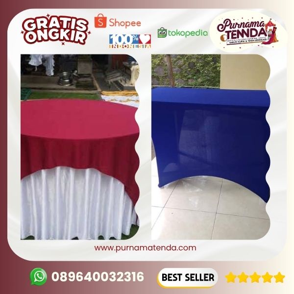 cover meja